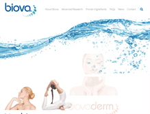 Tablet Screenshot of biova.com